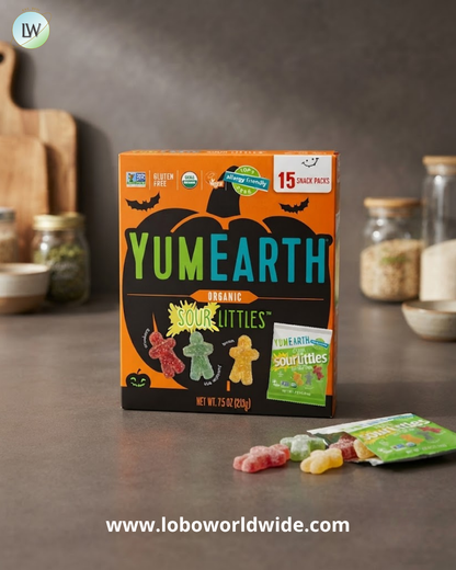 Yumearth Organic Sour Littles, 0.5 oz, 15 ct.