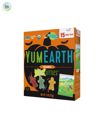 Yumearth Organic Sour Littles, 0.5 oz, 15 ct.