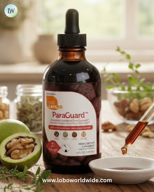 Zahler ParaGuard – Parasite Cleanse for Humans | 10-in-1 Herbal Formula with Wormwood for Colon Detox, Gut Health & Digestive Support | Certified Kosher, 8 oz Liquid Supplement