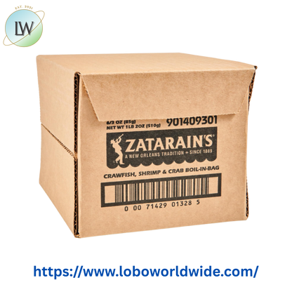 Zatarain's 3 oz. Dry Crab Boil Mix - 6/Case