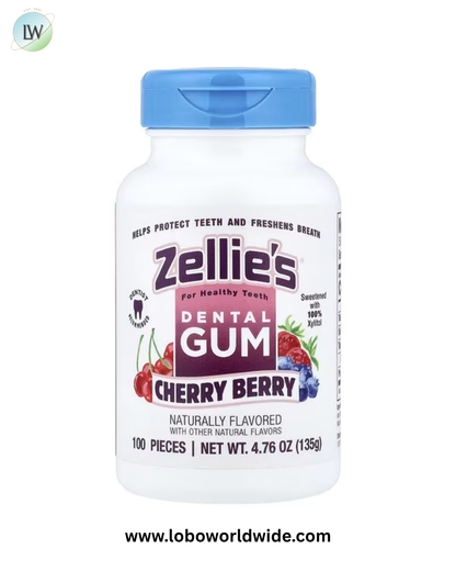 Zellie's, Dental Gum, 100 Pieces