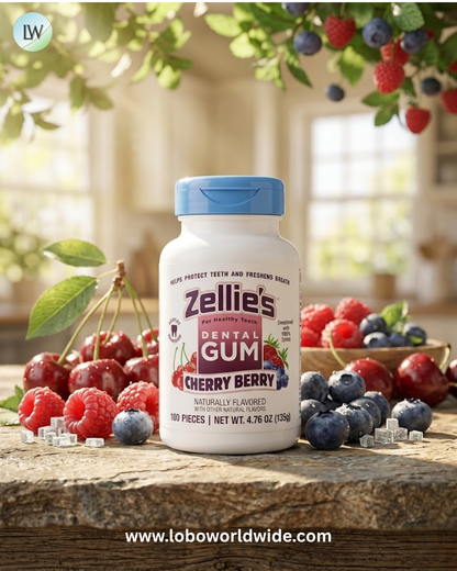 Zellie's, Dental Gum, 100 Pieces
