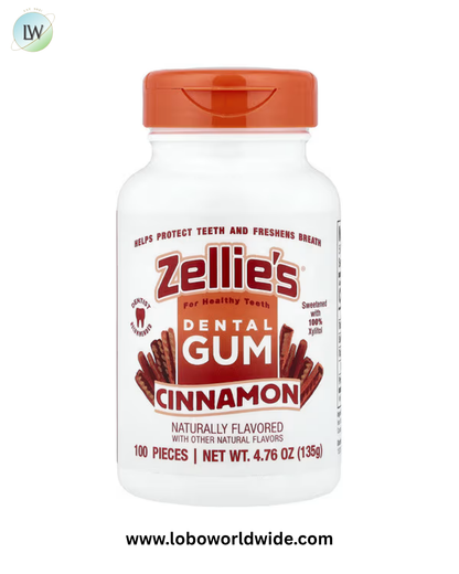 Zellie's, Dental Gum, 100 Pieces