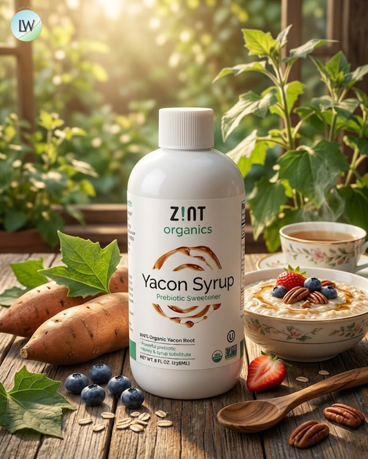 Zint, Organics, Yacon Syrup, Prebiotic Sweetener, 8 fl oz (236 ml)