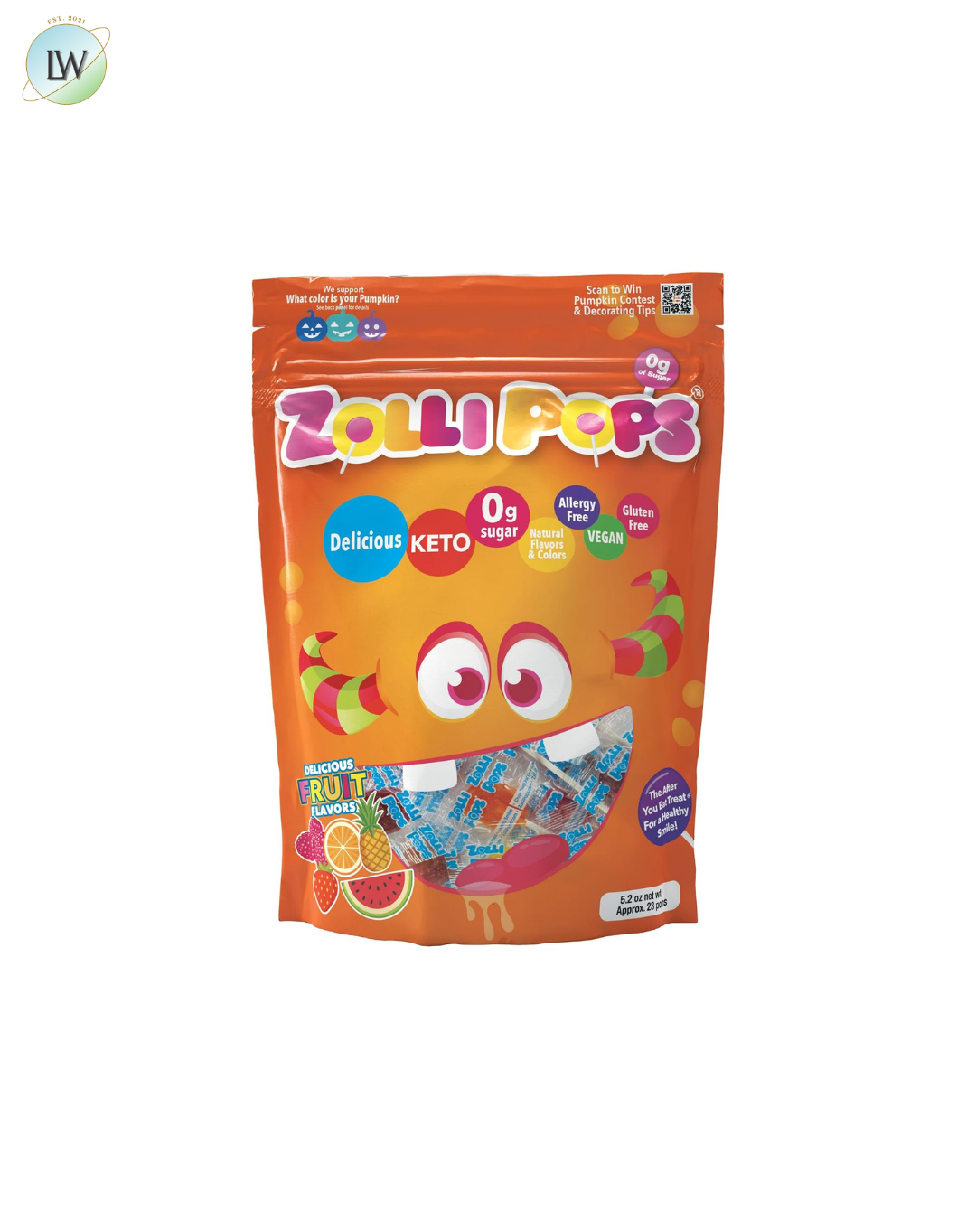Zollipops Halloween Variety Pack, 5.2 oz.