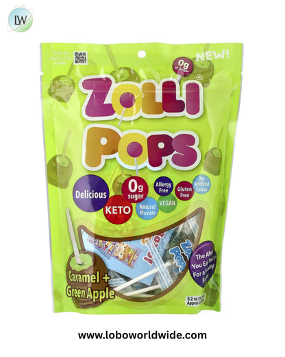 Zollipops, The Clean Teeth Pops, Approx. 23-25 Pops, 5.2 oz