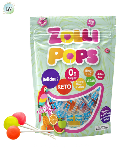 Zollipops The Clean Teeth Pops, Anti Cavity Lollipops, 5.2 Ounce