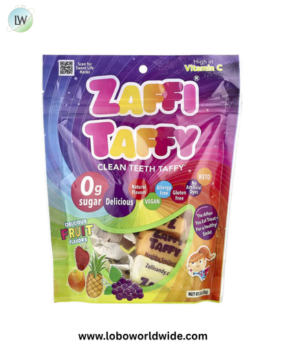 Zollipops, Zaffi® Taffy, Delicious Fruit, 3 oz (85 g)