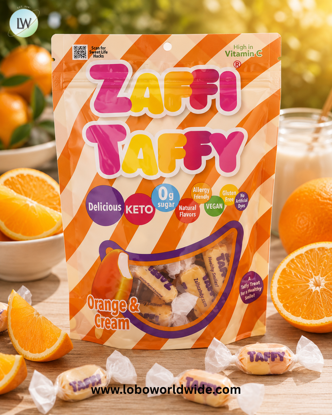 Zollipops, Zaffi® Taffy, 5 oz