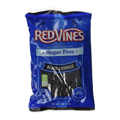 American Licorice Sugar Free Black Licorice Vines, 1 bag (5 oz)