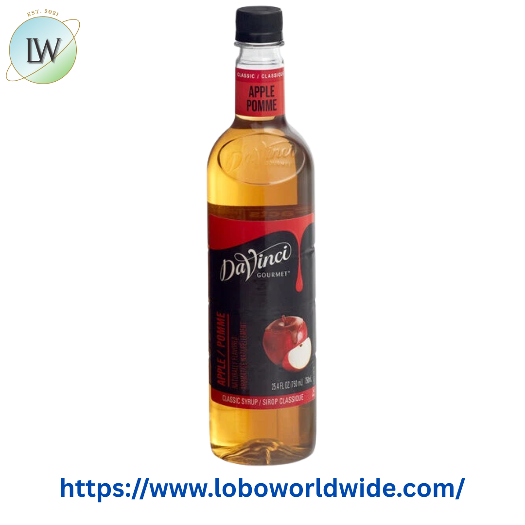 DaVinci Gourmet Classic Apple Flavoring / Fruit Syrup 750 mL