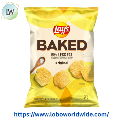 Lay's Baked Gluten-Free Original Potato Chips, 6.25 Oz.