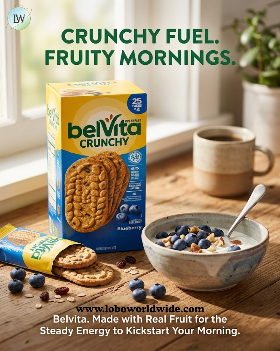 belVita Breakfast Biscuits, 25 pk., 4 per pk. (Various Flavours)