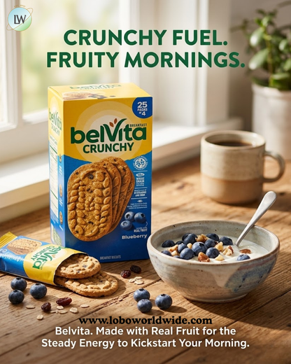 belVita Breakfast Biscuits, 25 pk., 4 per pk. (Various Flavours)