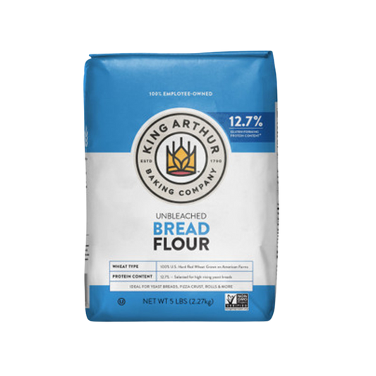 King Arthur Flour - Unbleached 100% Organic Bread Flour - 5 lbs