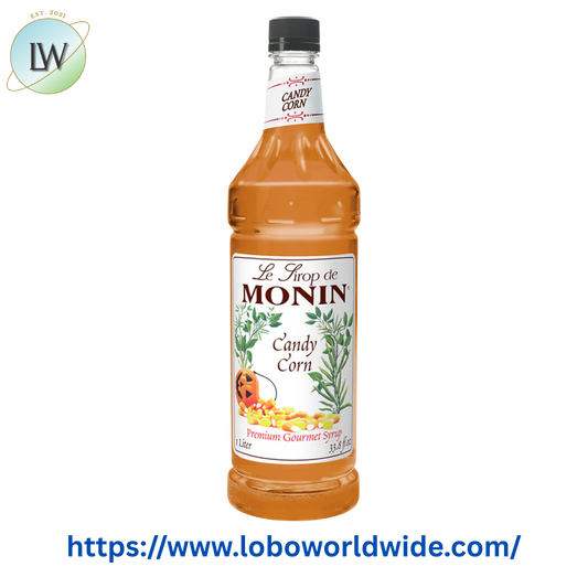 Monin Premium Candy Corn Flavoring Syrup 1 Liter