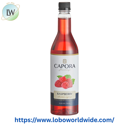Capora Flavoring Syrup 750 mL – 6/Case (Various Flavours)