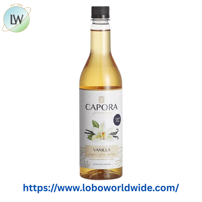 Capora Sugar Free Flavoring Syrup 750 mL (Various Flavours)