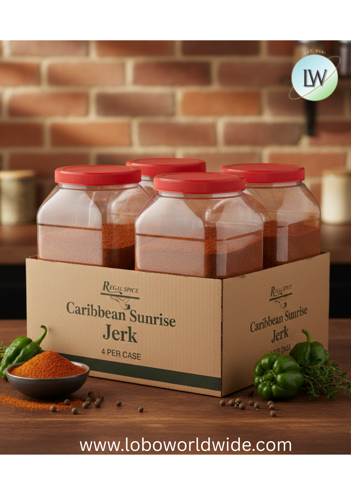 Regal Caribbean Sunrise Jerk Seasoning (Various Sizes)
