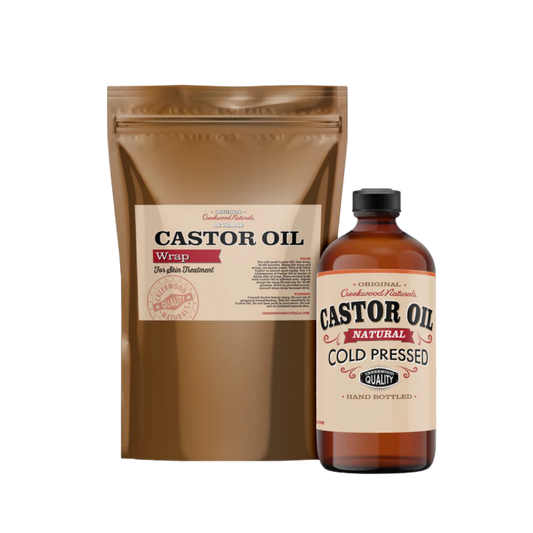 Castor Oil Pack - 4 piece Castor Oil Wrap Kit