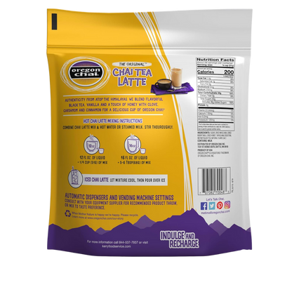Oregon Chai The Original Chai Tea Latte Mix, 3 Pound