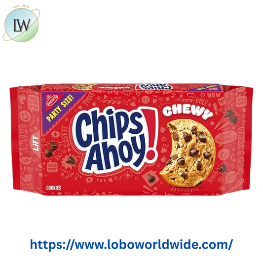(6 pack) CHIPS AHOY! Chewy Chocolate Chip Cookies, Party Size, 26 oz