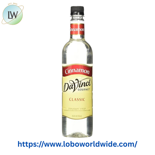 DaVinci Gourmet Classic Cinnamon Flavoring Syrup 750 mL