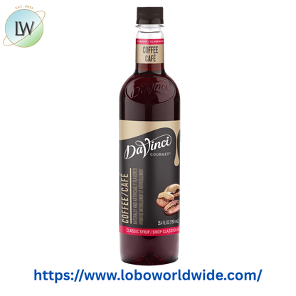 DaVinci Gourmet Classic Coffee Liqueur Flavoring Syrup 750 mL