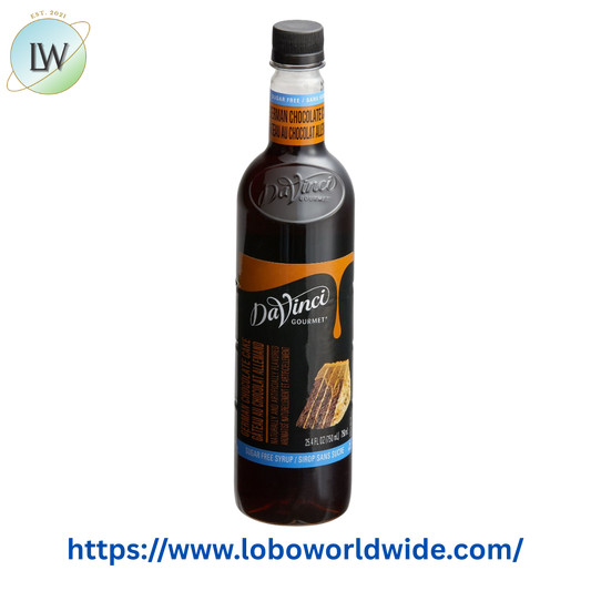 DaVinci Gourmet Classic German Chocolate Cake Flavoring Syrup 750 mL