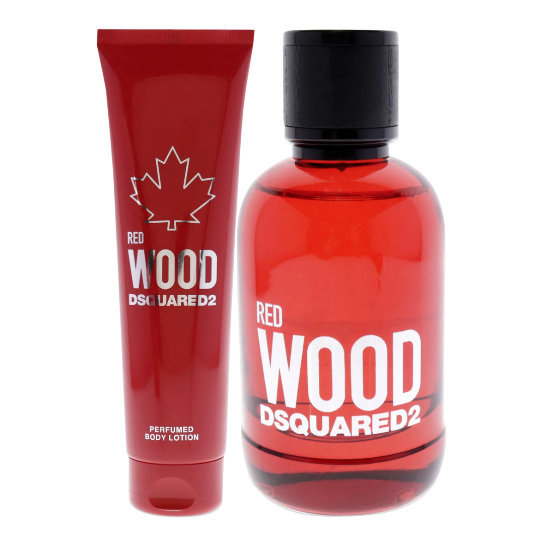 Dsquared2 Red Wood 2 Piece Gift Set Gift Set - For Women