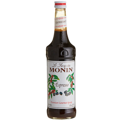 Monin Premium Flavoring Syrup 750 mL-12/Case (Various Flavors)