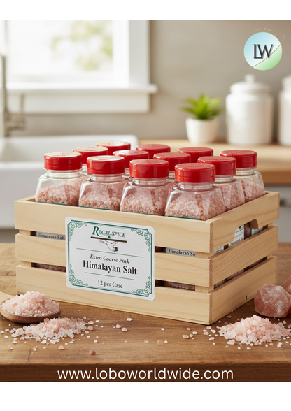 Regal Extra Coarse Grain Pink Himalayan Salt (various sizes)