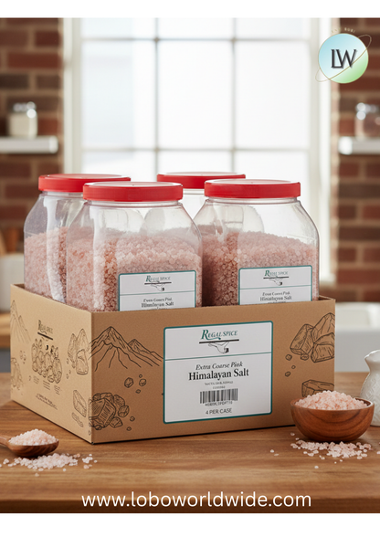 Regal Extra Coarse Grain Pink Himalayan Salt (various sizes)