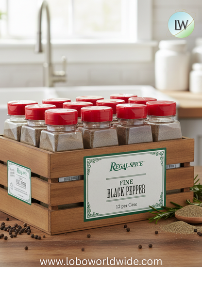 Regal Bulk Fine Grind Ground Black Pepper (various sizes)