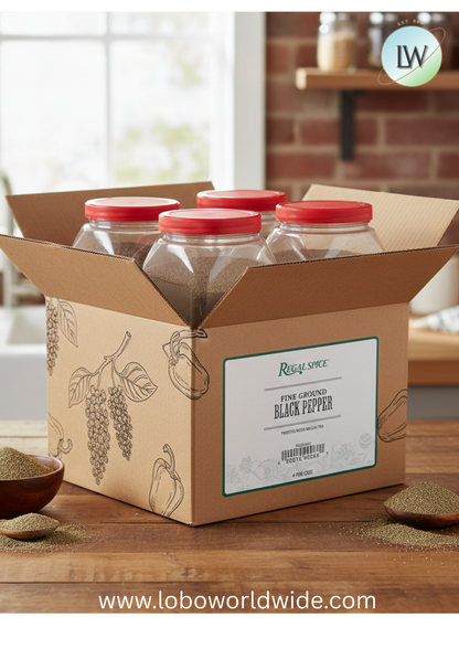 Regal Bulk Fine Grind Ground Black Pepper (various sizes)