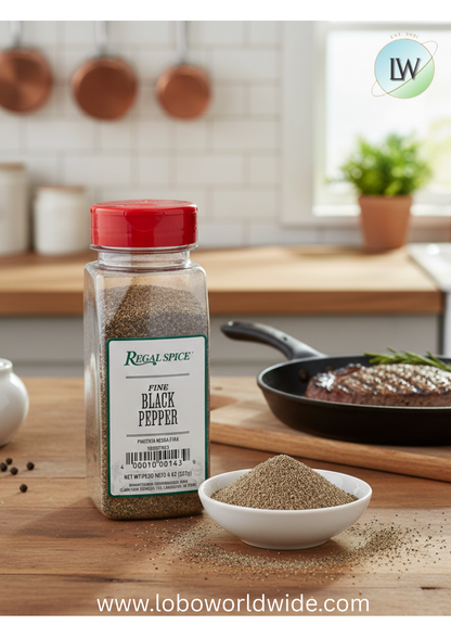 Regal Bulk Fine Grind Ground Black Pepper (various sizes)