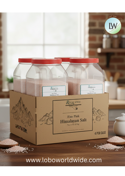 Regal Fine Grain Pink Himalayan Salt(various sizes)