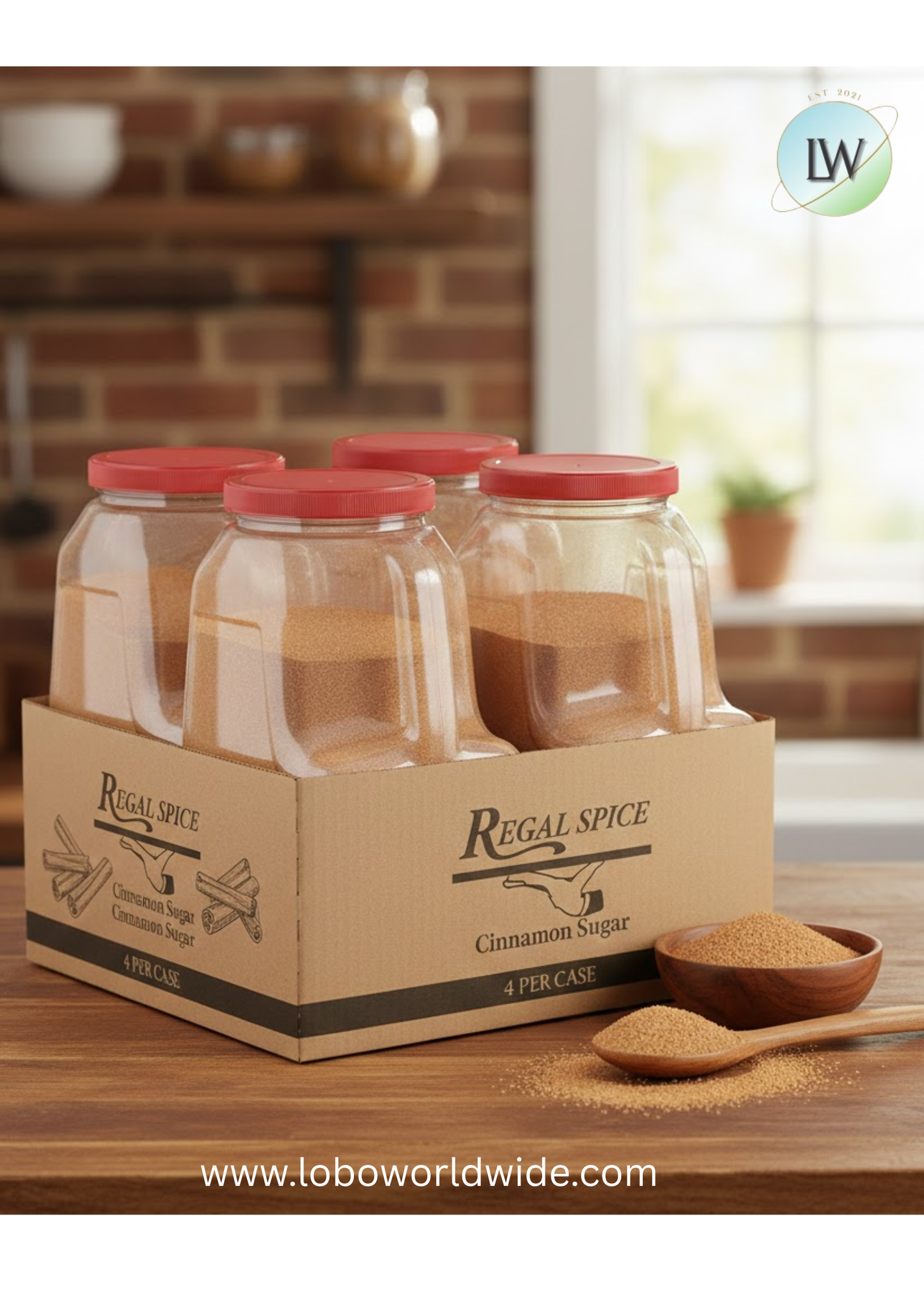 Regal Cinnamon Sugar (Various Sizes)