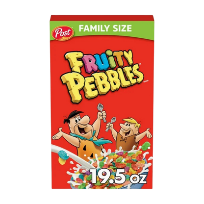 Post Fruity Pebbles Family Size 19.5oz