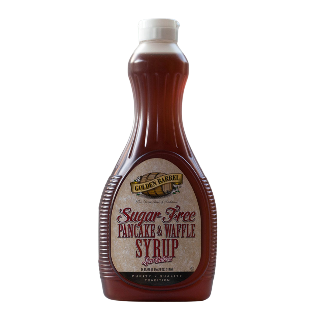 Golden Barrel Sugar-Free Pancake and Waffle Syrup 24 fl. oz. Bottle