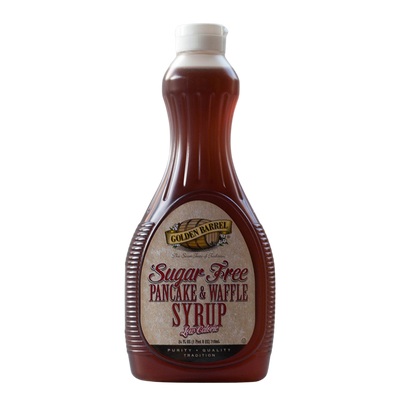 Golden Barrel Sugar-Free Pancake and Waffle Syrup 24 fl. oz. Bottle