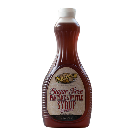 Golden Barrel Sugar-Free Pancake and Waffle Syrup 24 fl. oz. Bottle