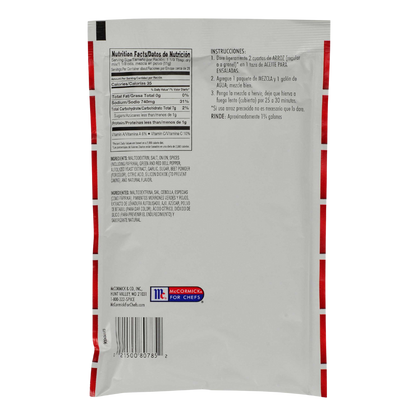 Lawry's 11 oz. Mexican Rice Seasoning Mix - 6/Case