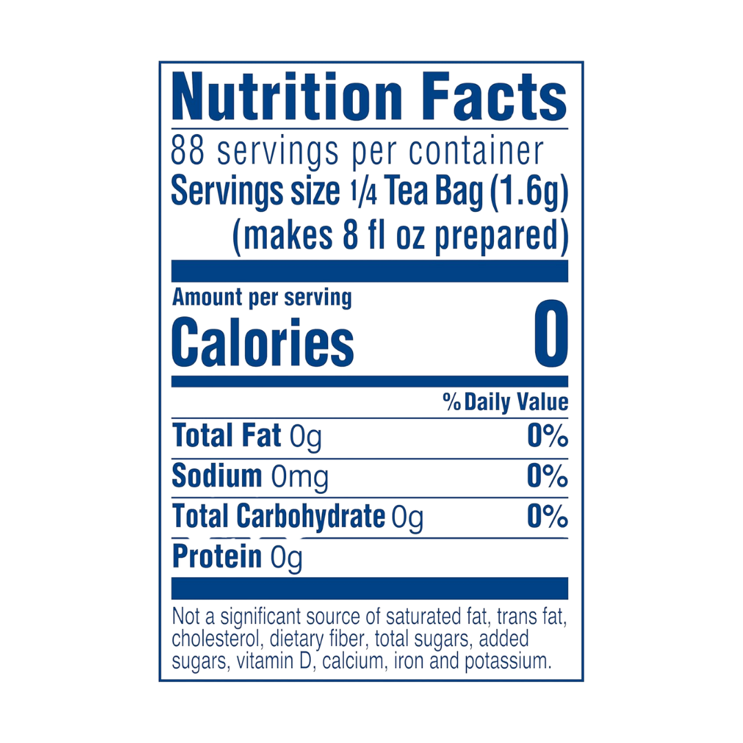 Lipton Cold Brew Iced Tea Bags, Family Size Zero Calories, 22 Tea Bags