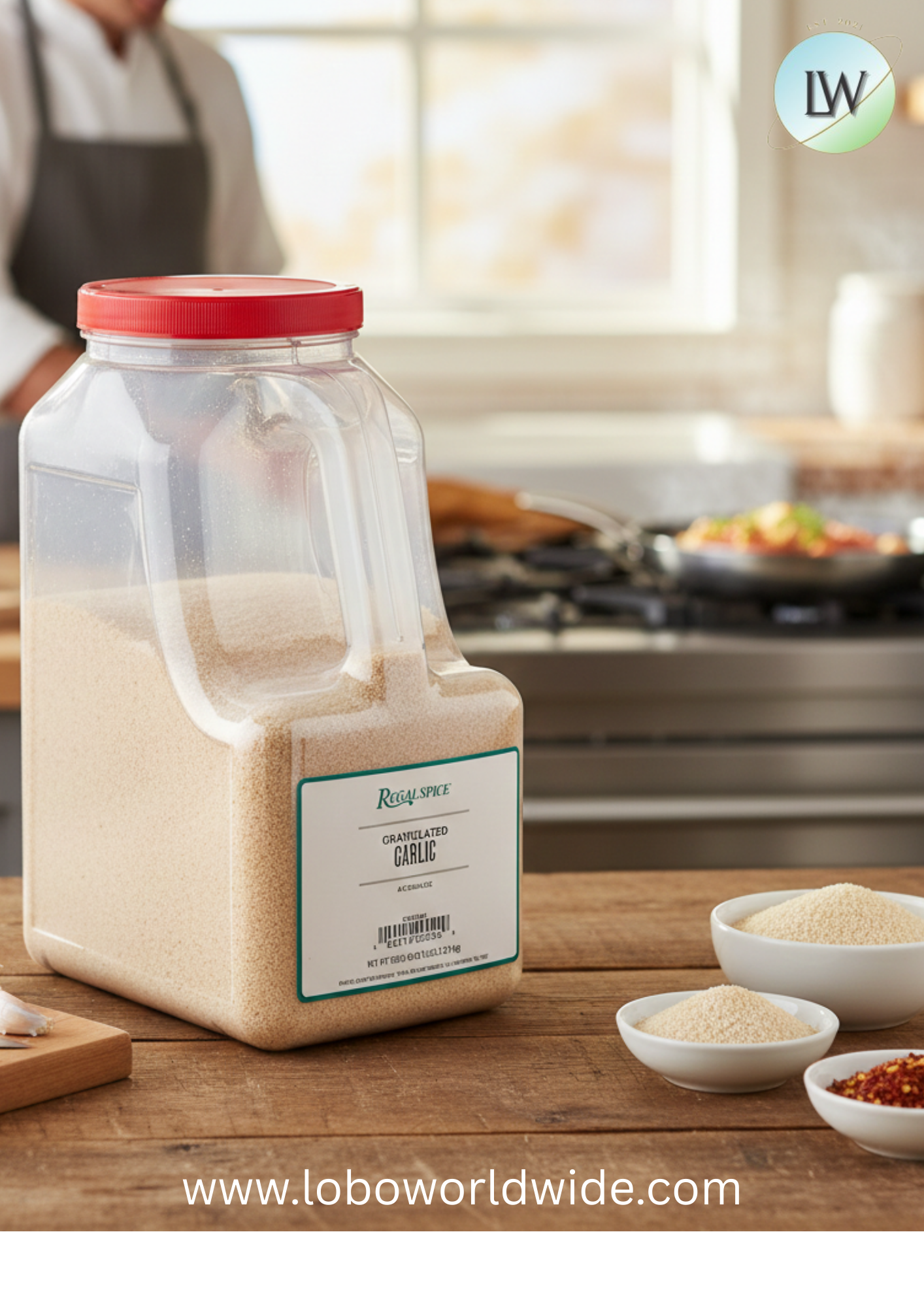 Regal Granulated Garlic (Various Sizes)