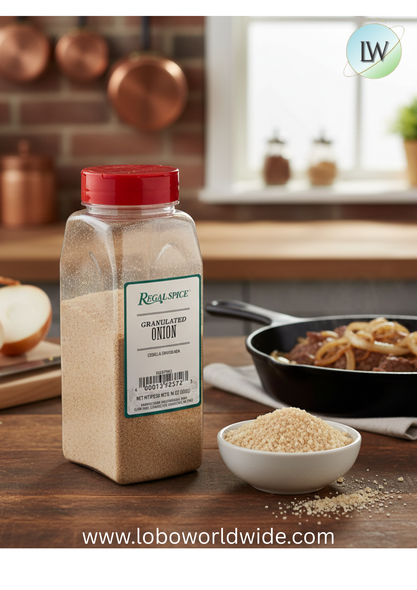 Regal Granulated Onion - 5 lb.