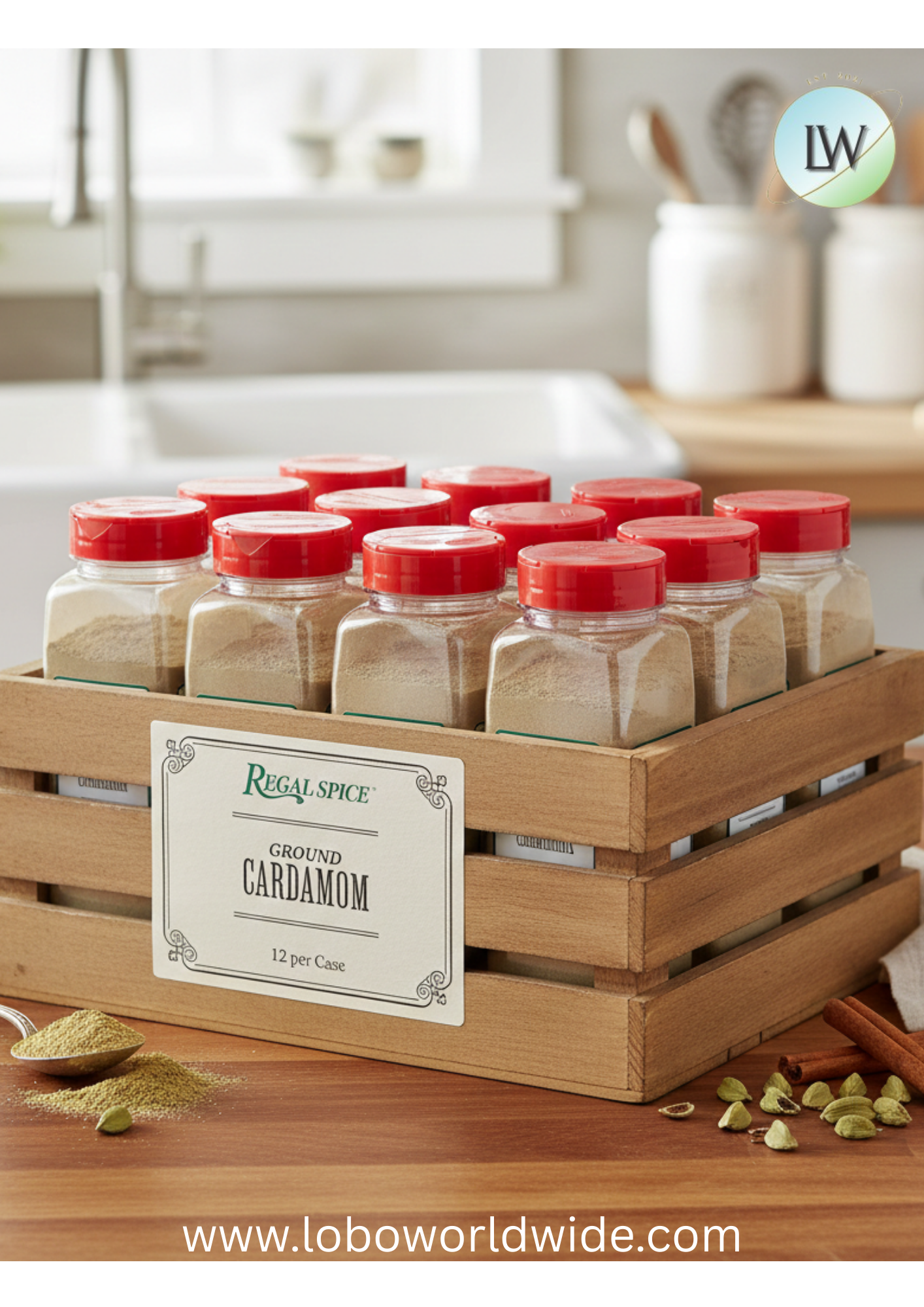 Regal Ground Cardamom (various sizes)