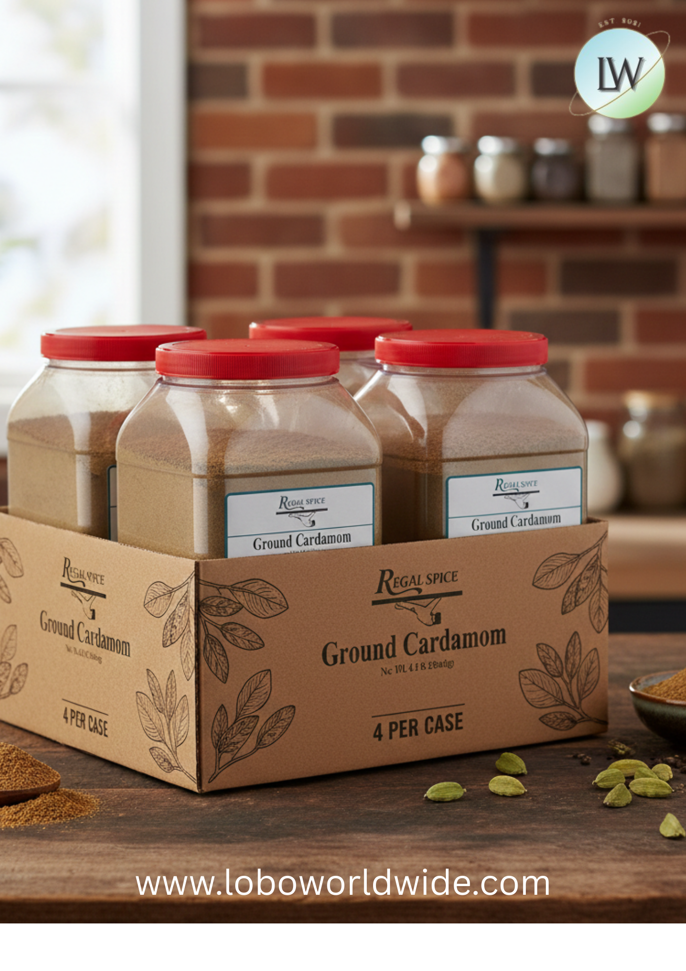 Regal Ground Cardamom (various sizes)