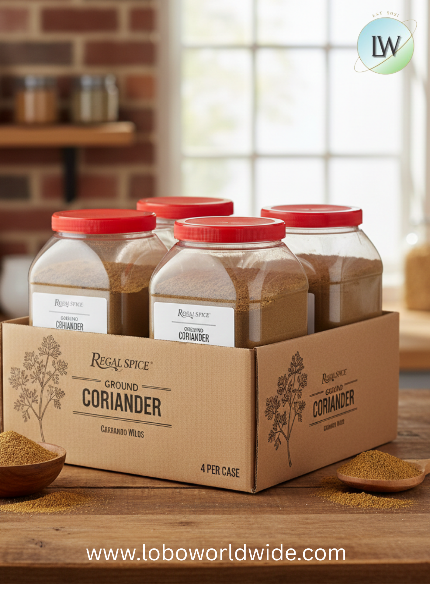 Regal Ground Coriander (Various Sizes)