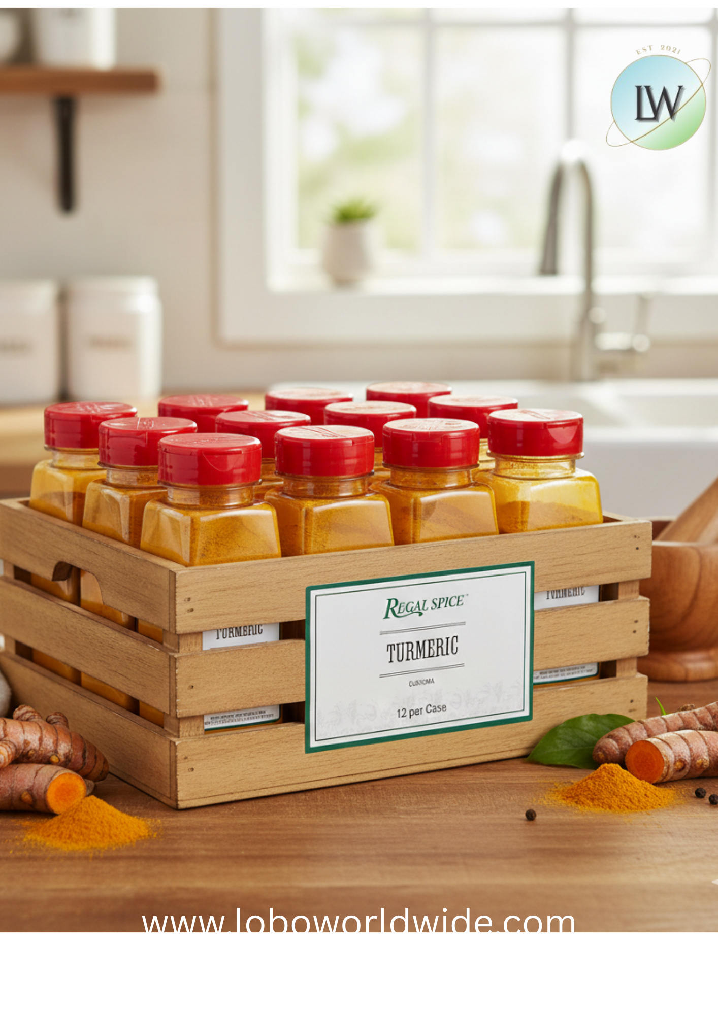 Regal Ground Turmeric (Various Sizes)